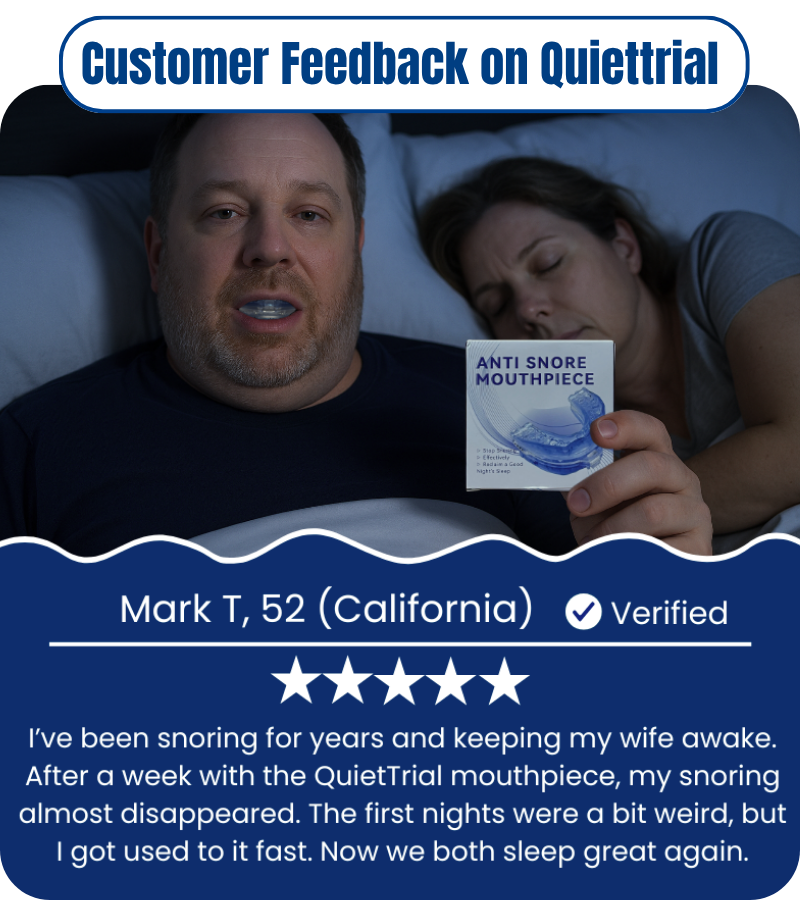 QuietTrial Plus® Anti-Snoring Mouthpiece