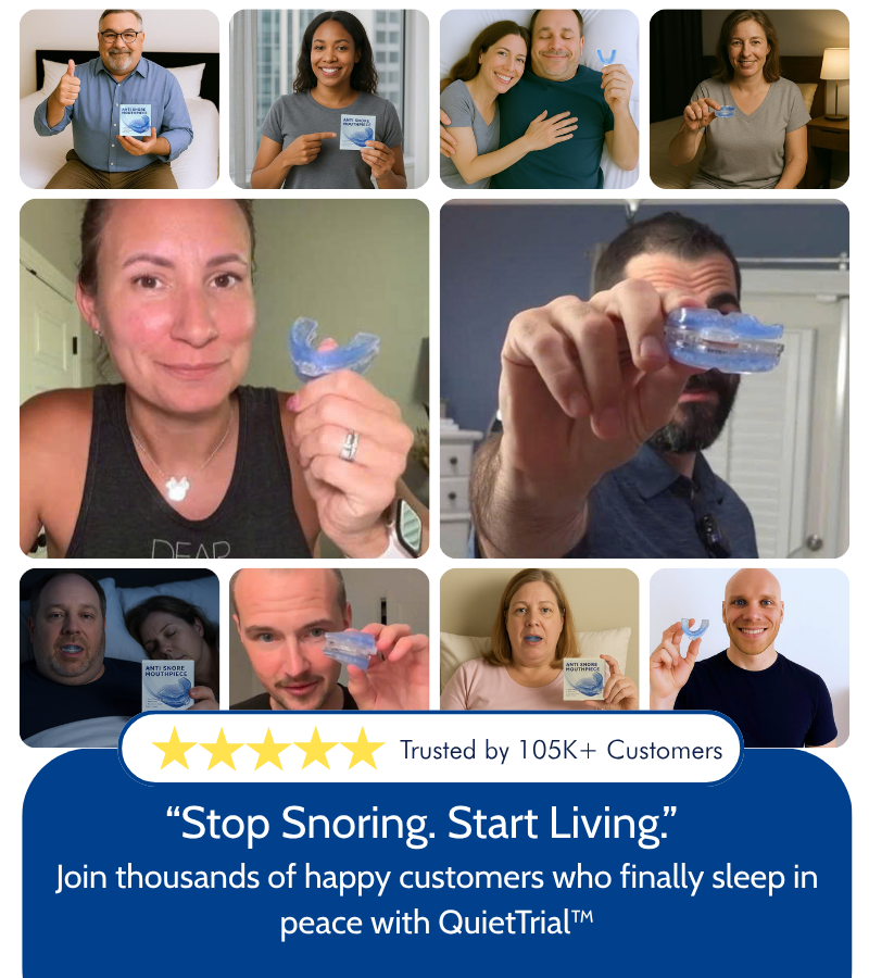 QuietTrial Plus® Anti-Snoring Mouthpiece