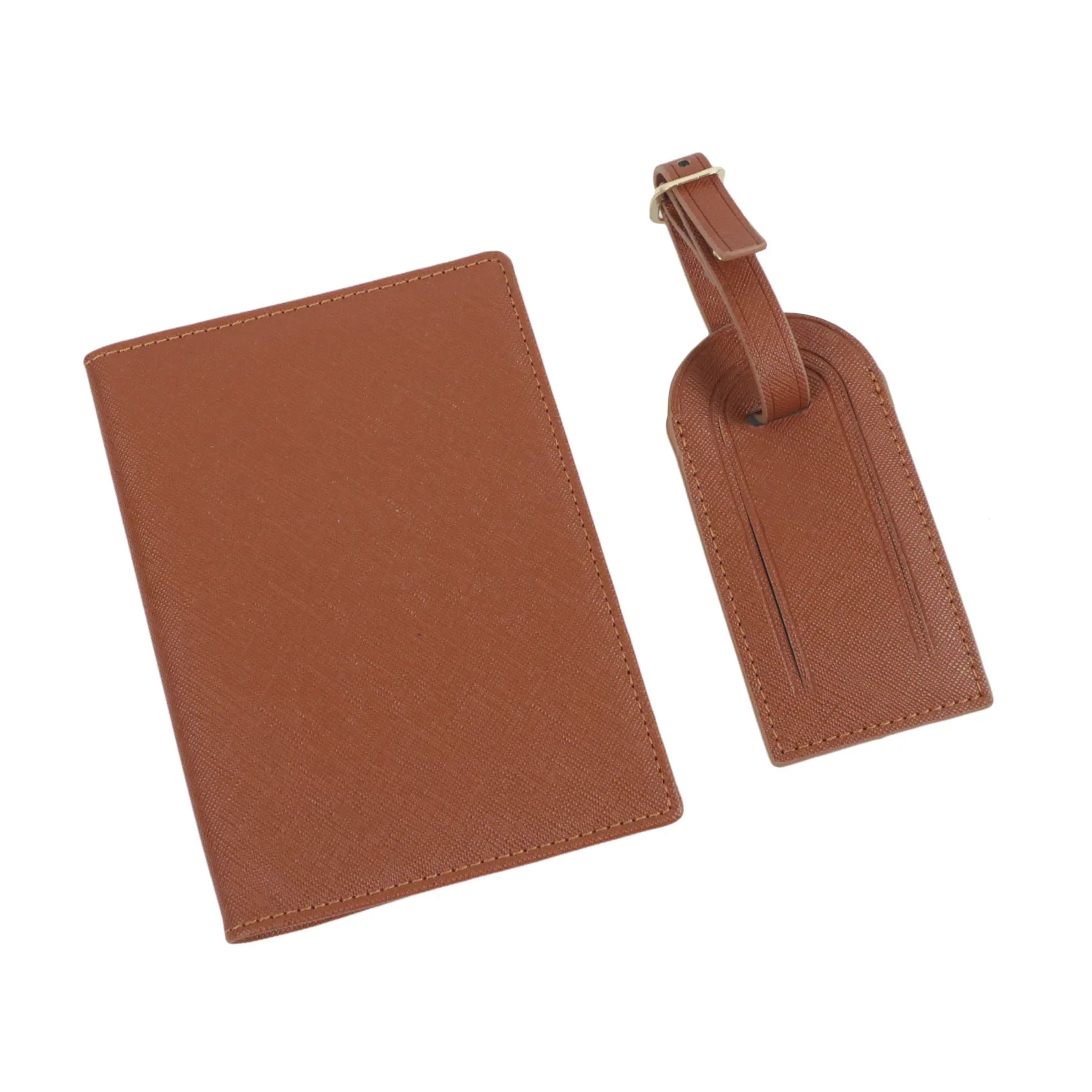 Velora Travel Set: Passport Holder & Luggage Tags