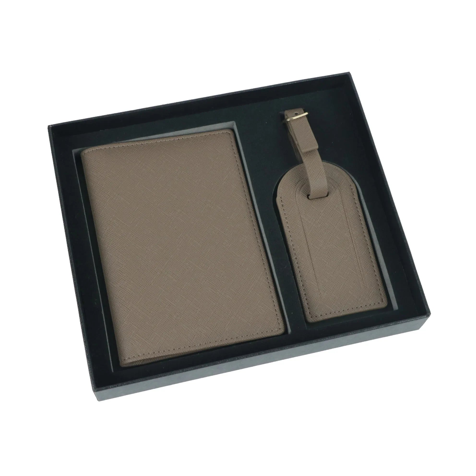Velora Travel Set: Passport Holder & Luggage Tags