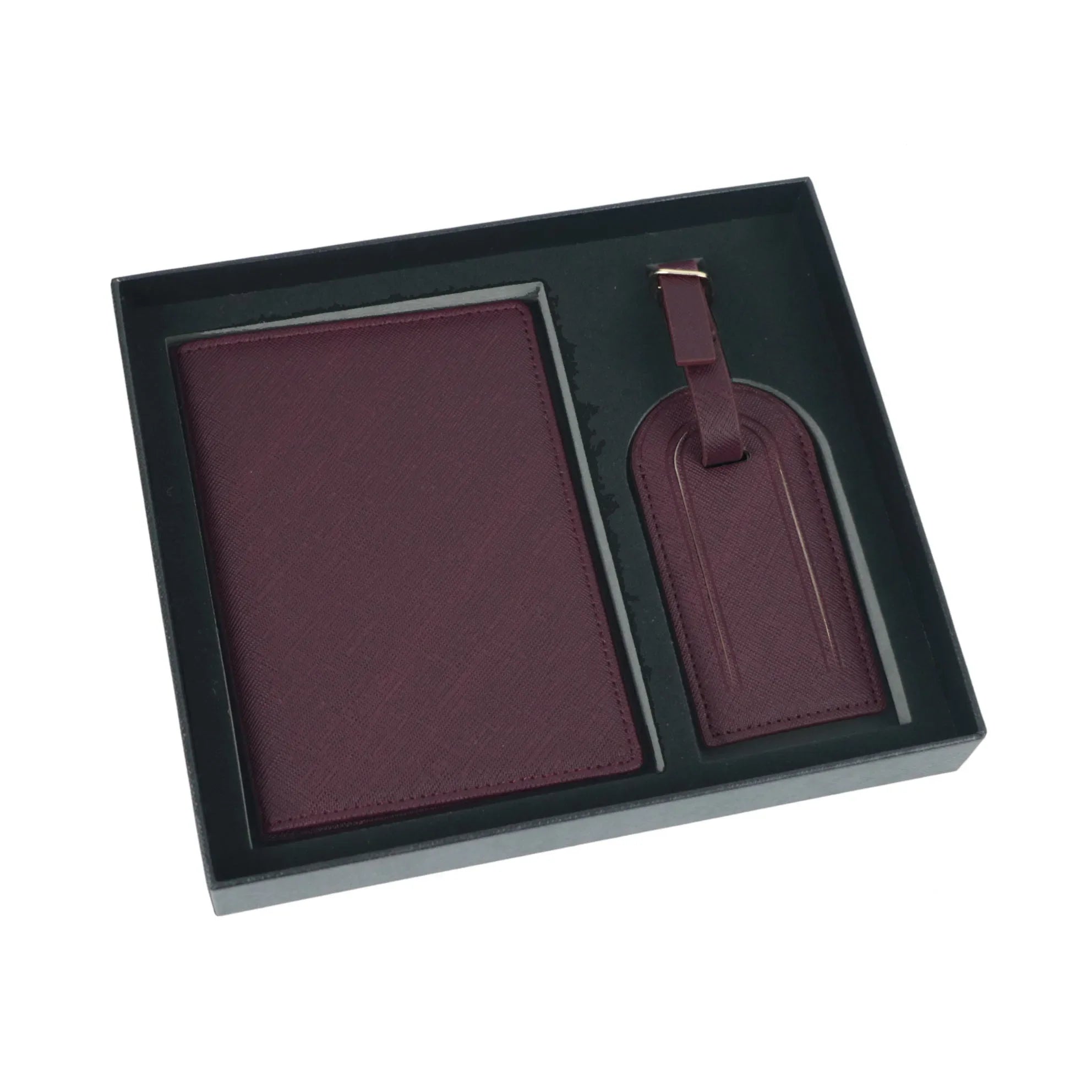 Velora Travel Set: Passport Holder & Luggage Tags