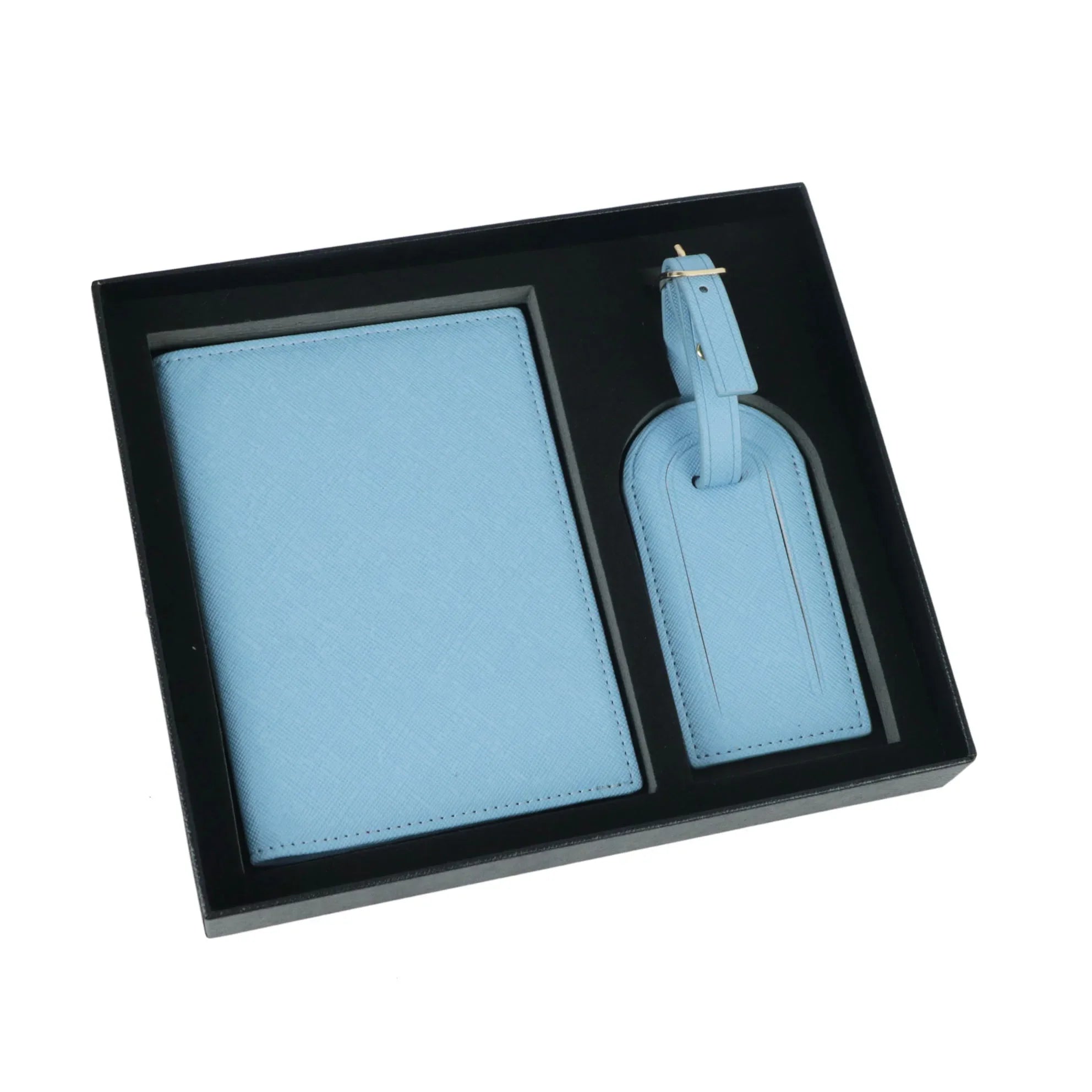 Velora Travel Set: Passport Holder & Luggage Tags
