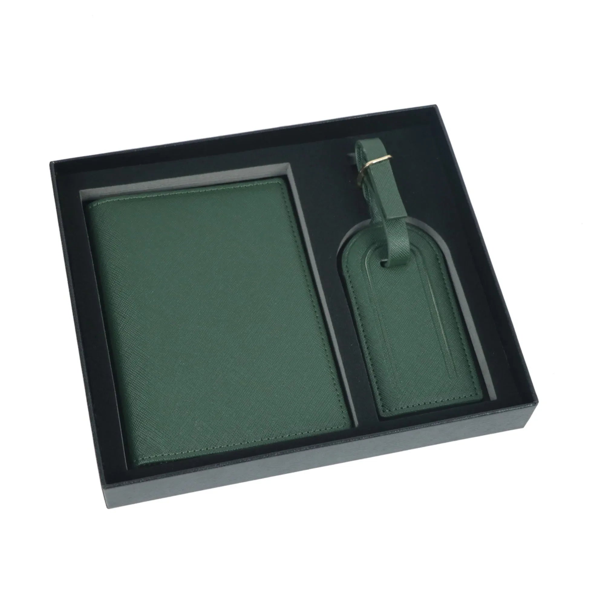 Velora Travel Set: Passport Holder & Luggage Tags