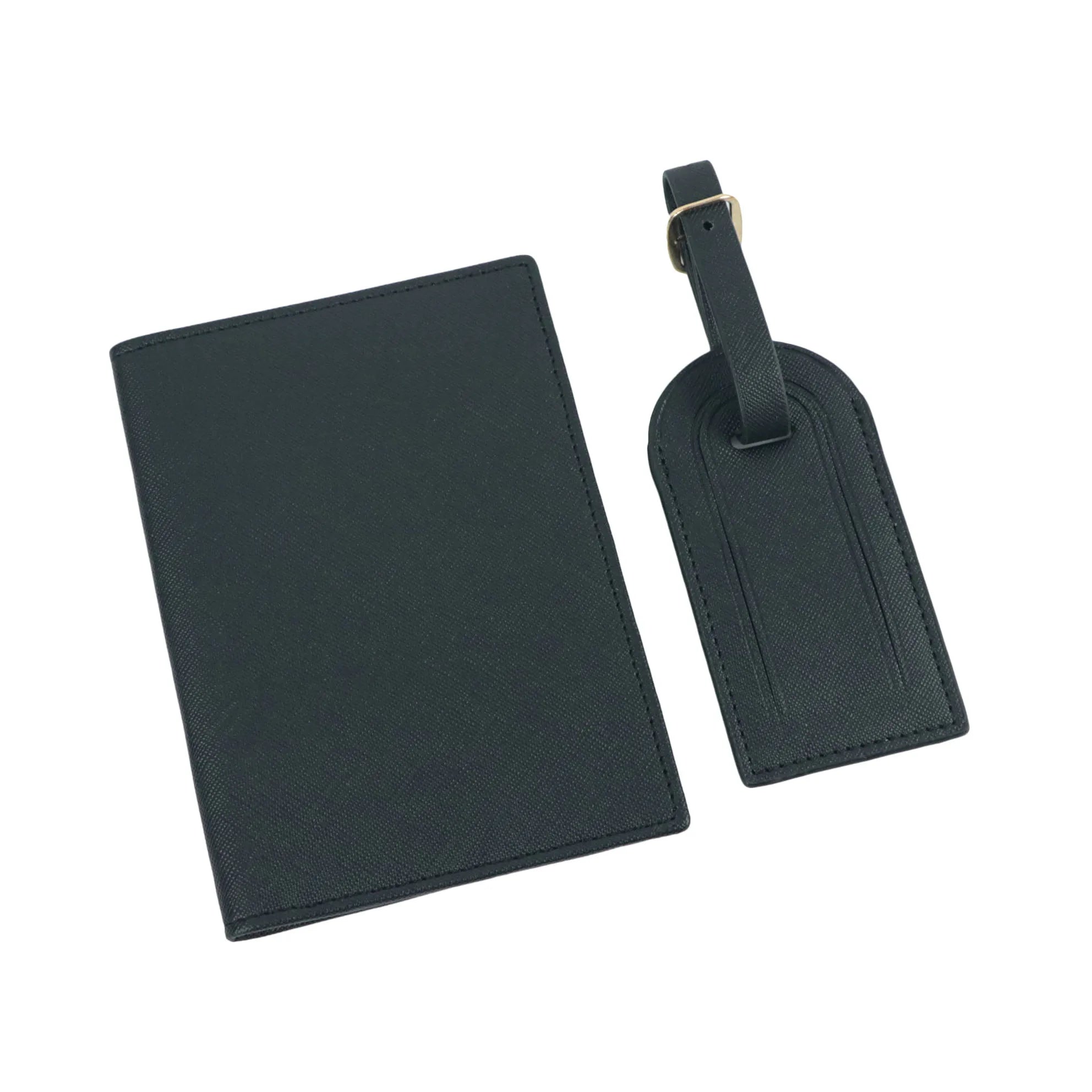 Velora Travel Set: Passport Holder & Luggage Tags