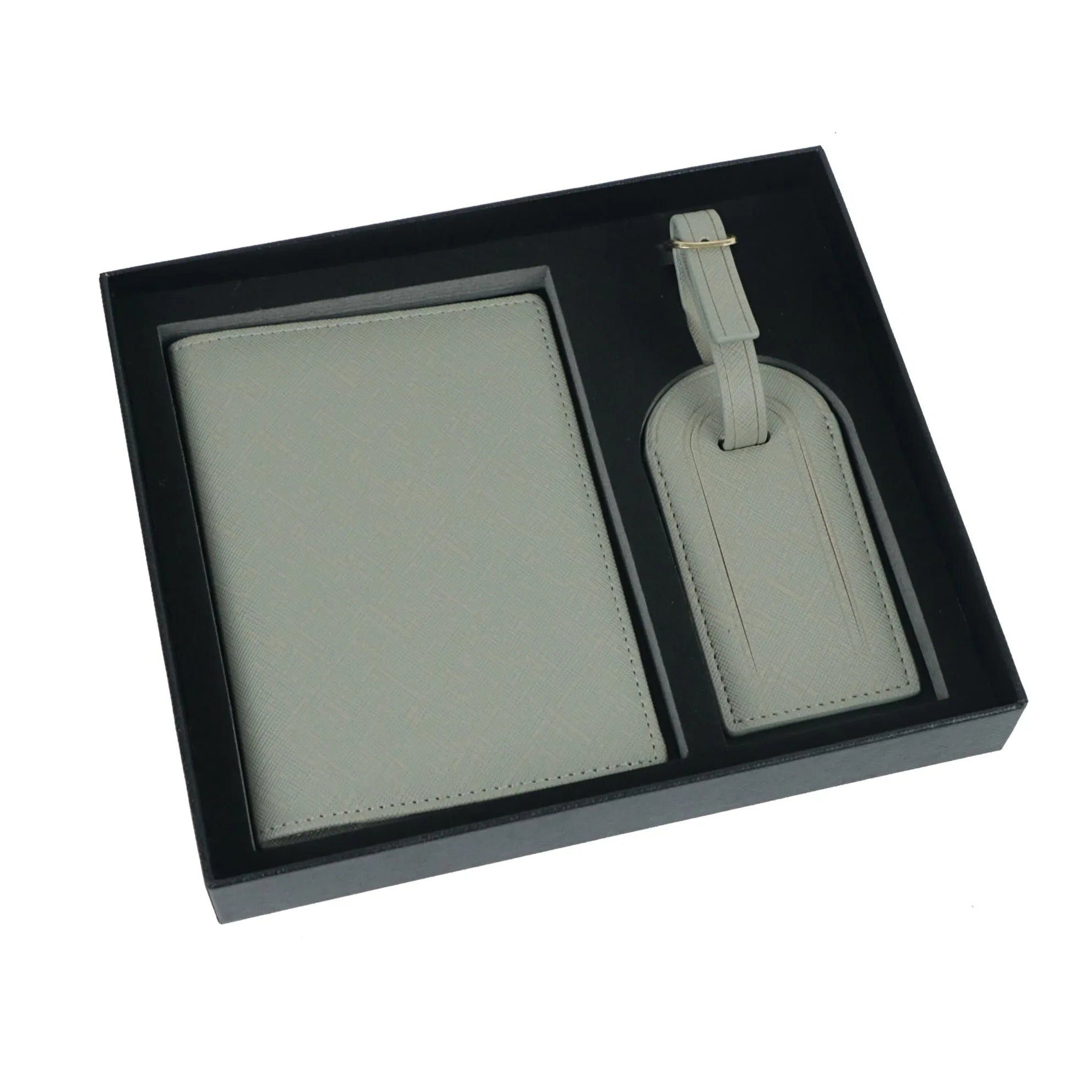 Velora Travel Set: Passport Holder & Luggage Tags