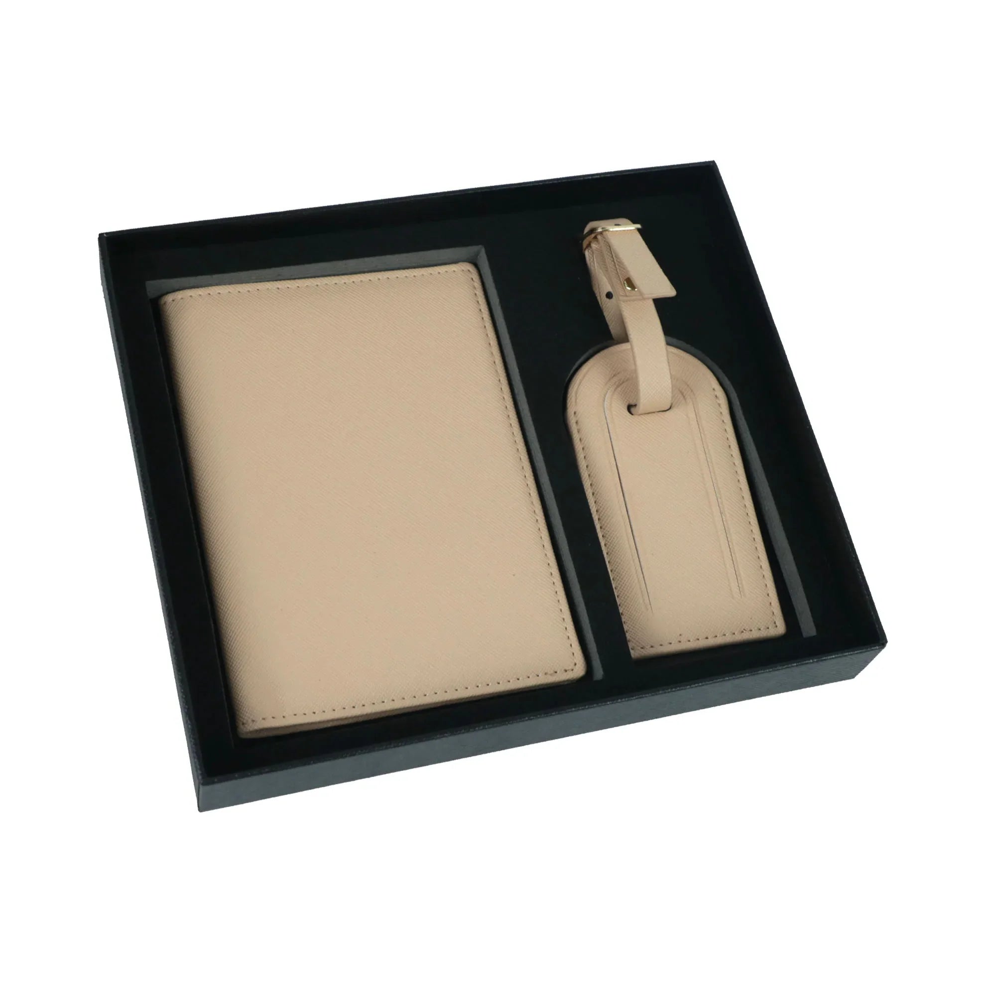 Velora Travel Set: Passport Holder & Luggage Tags