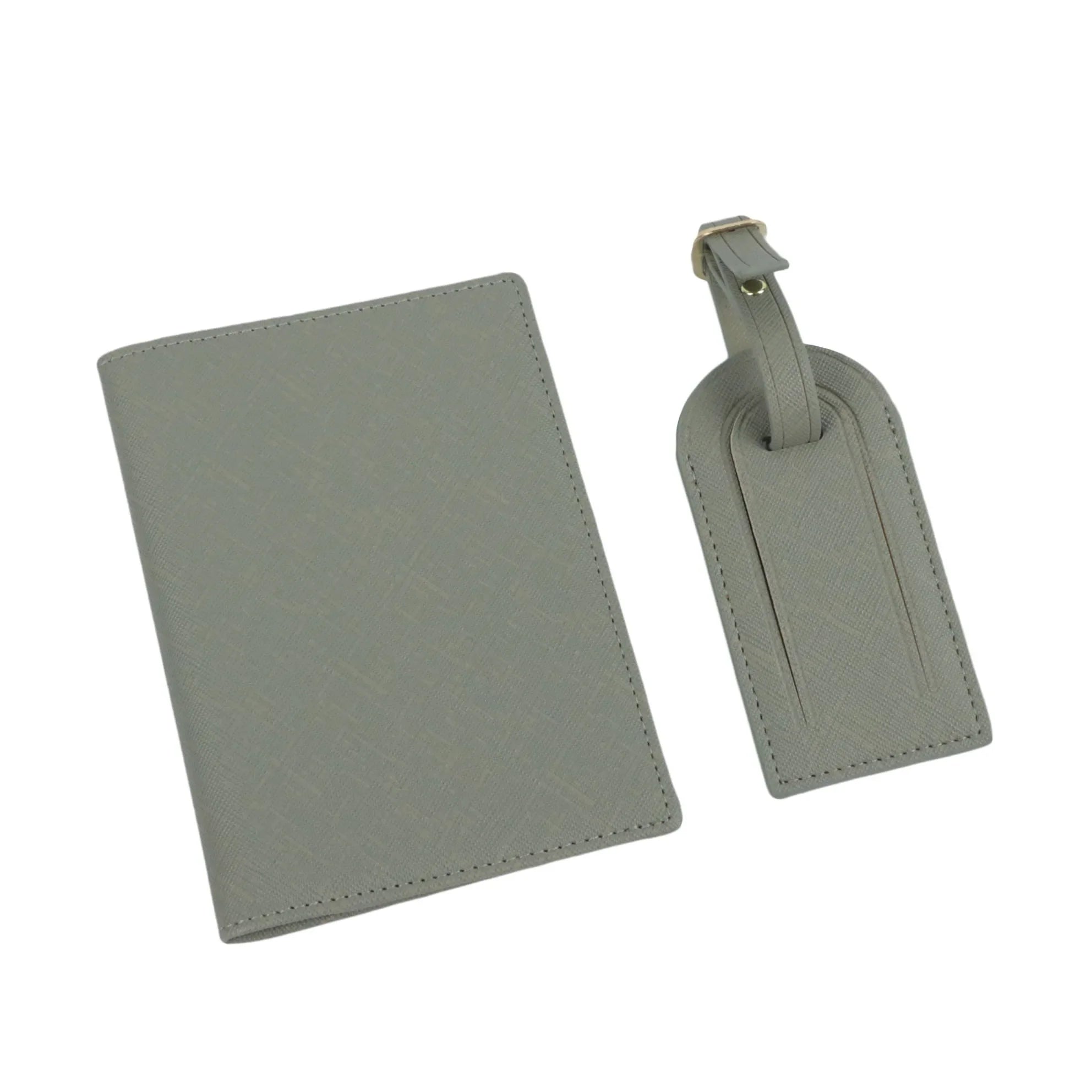 Velora Travel Set: Passport Holder & Luggage Tags